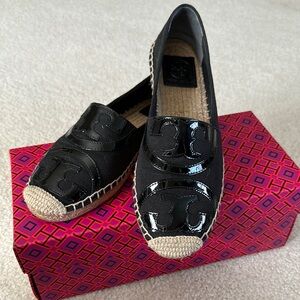 Chic Tory Burch Black Espadrilles